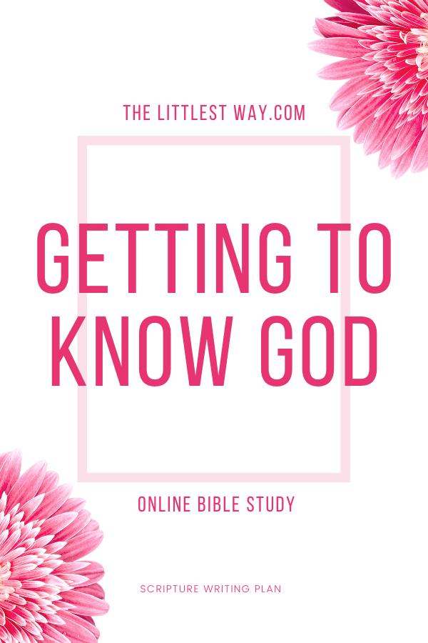 jesus in me online bible study